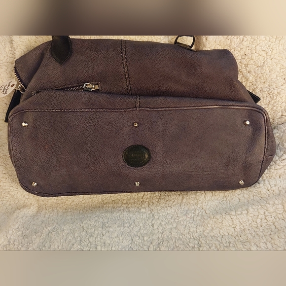 Roots grey leather Duffle bag - Picture 3 of 6